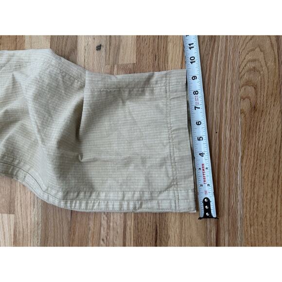 Tommy Bahama Relax Ripstop Khaki Drawstring Pants Cotton Linen Blend Mens 34 - Picture 11 of 12